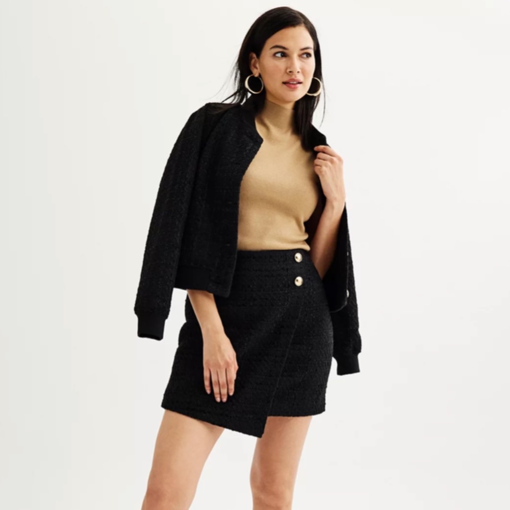 Nine West/Kohls's Tweed Mini Skirt